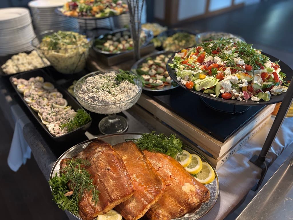 Catering spread